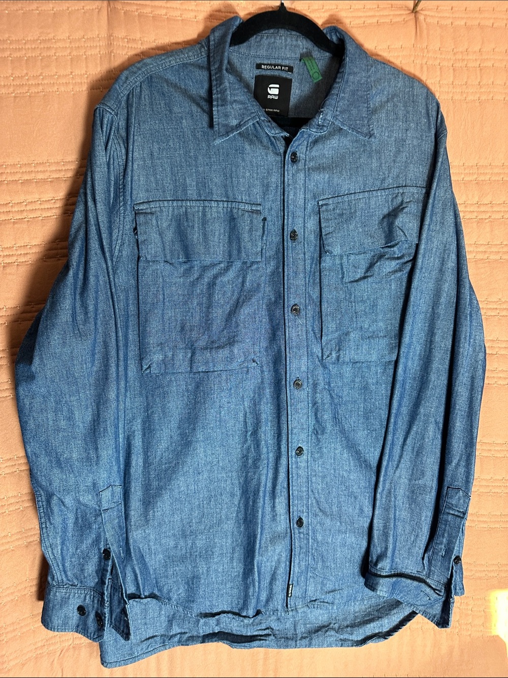 G-Star Men’s Light Blue Denim Shirt Jacket